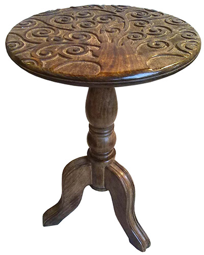 Mango Wood Tree Of Life Design table Mango Wood Tree Of Life Design table